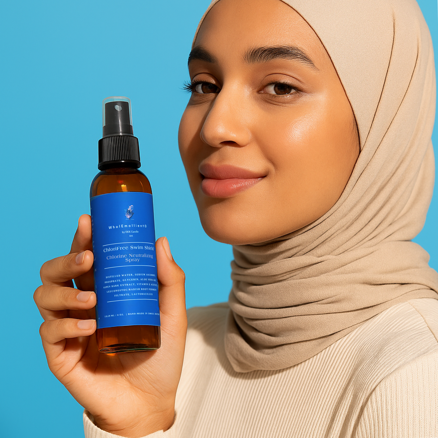 Family safe chlorine neutralizer spray – eco-friendly pool care product