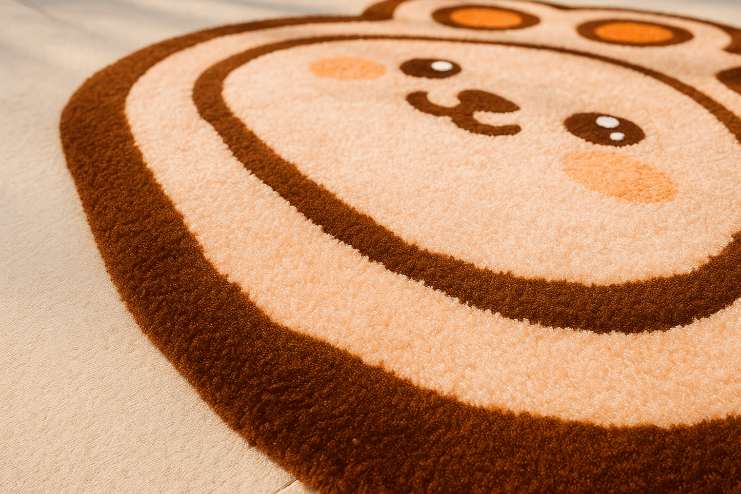 Hand Tufted Paw Print Area Rug