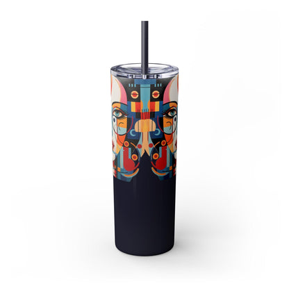 Deco Art's Timeless Elegance Limited Edition 20 oz Geometric Art Tumbler 