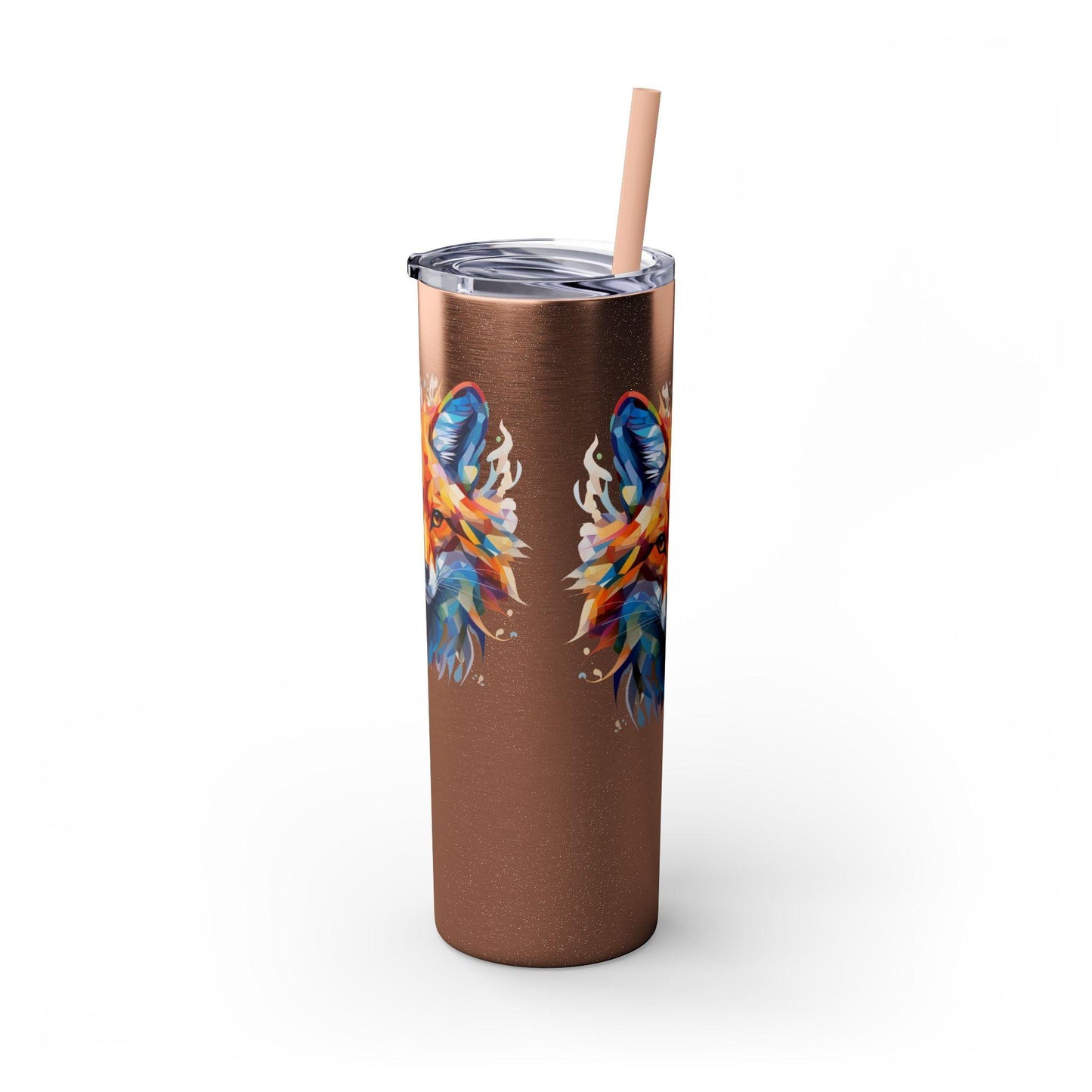 Fox's Mysterious Charm Limited Edition 20 oz Geometric Art Tumbler 