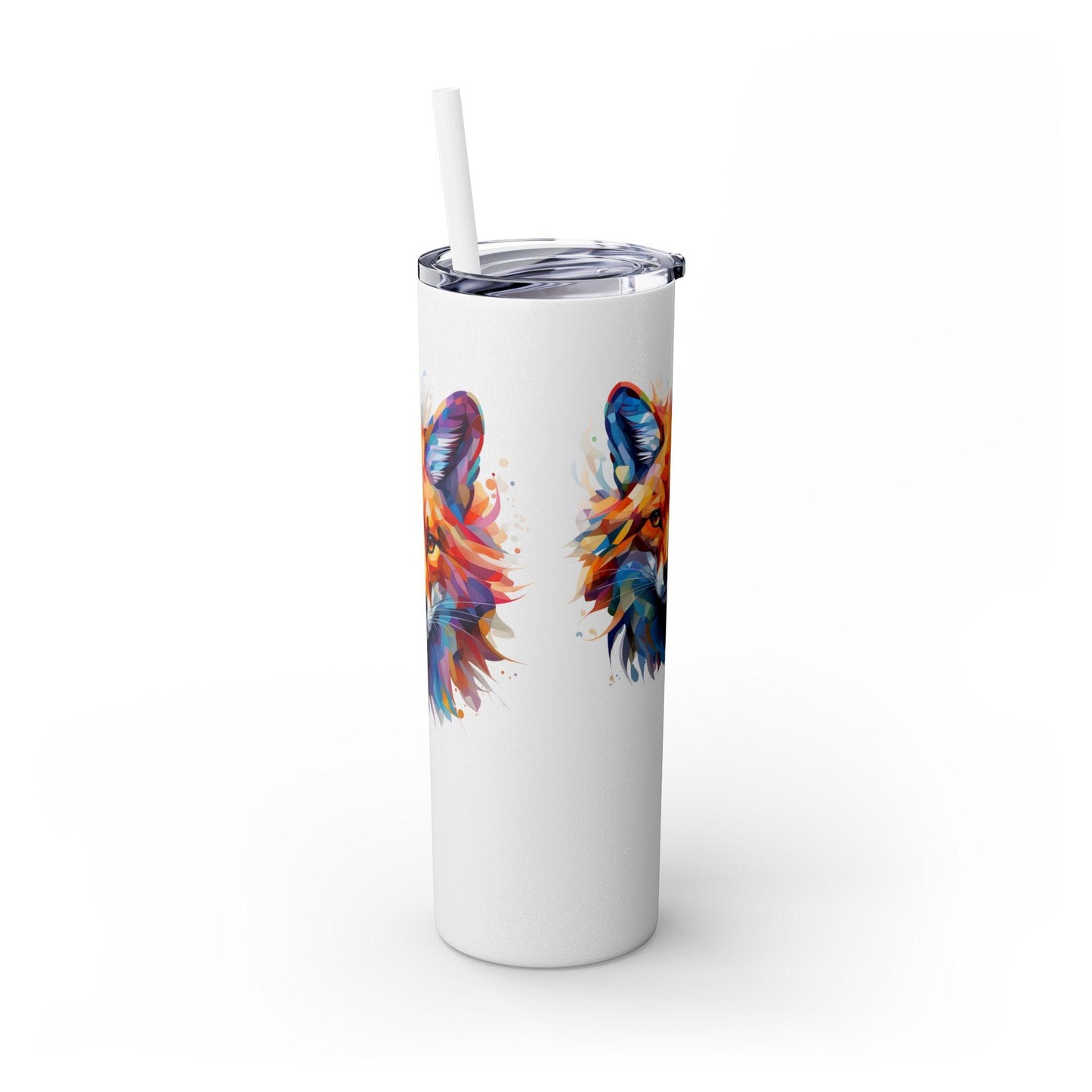 Fox's Mysterious Charm Limited Edition 20 oz Geometric Art Tumbler 
