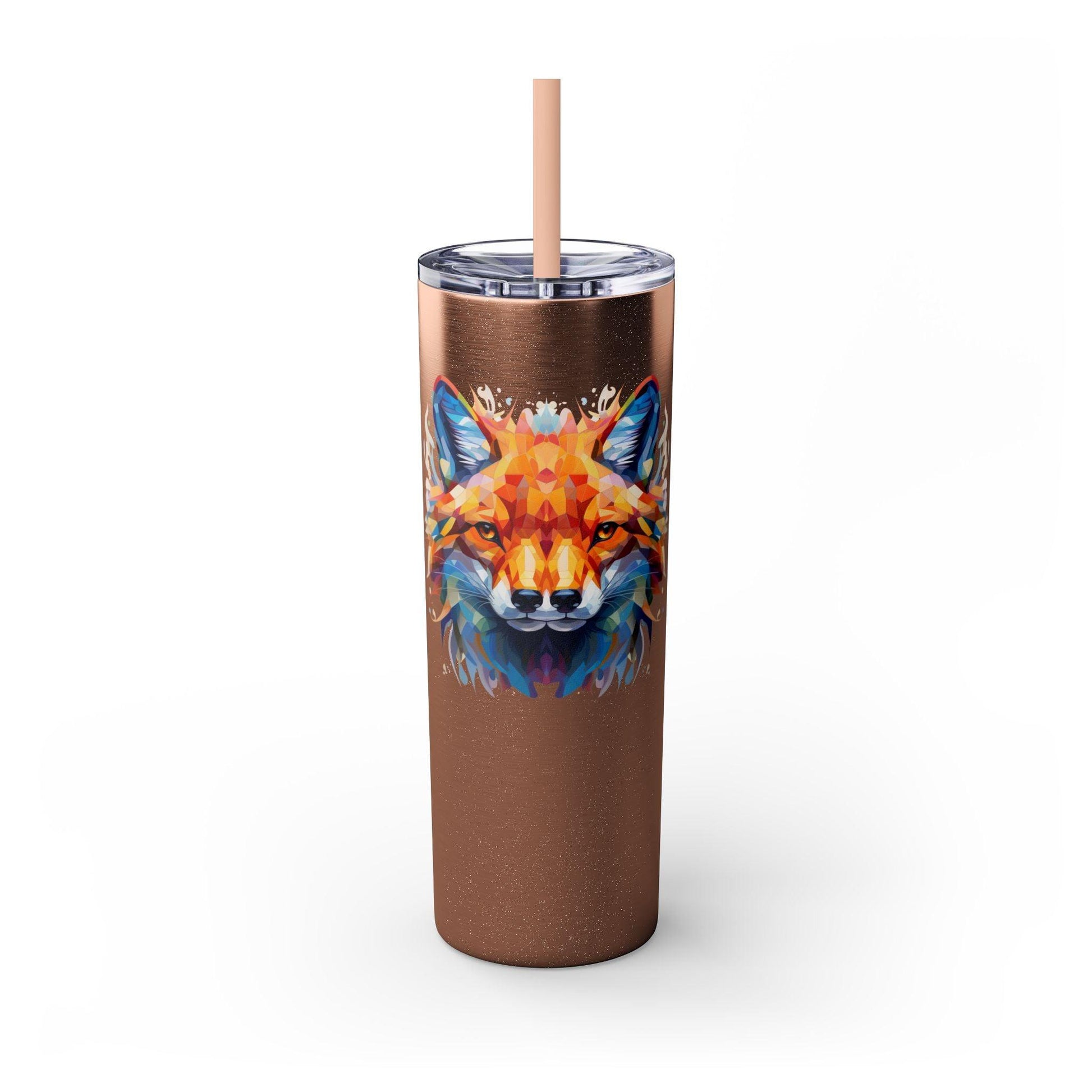 Fox's Mysterious Charm Limited Edition 20 oz Geometric Art Tumbler 