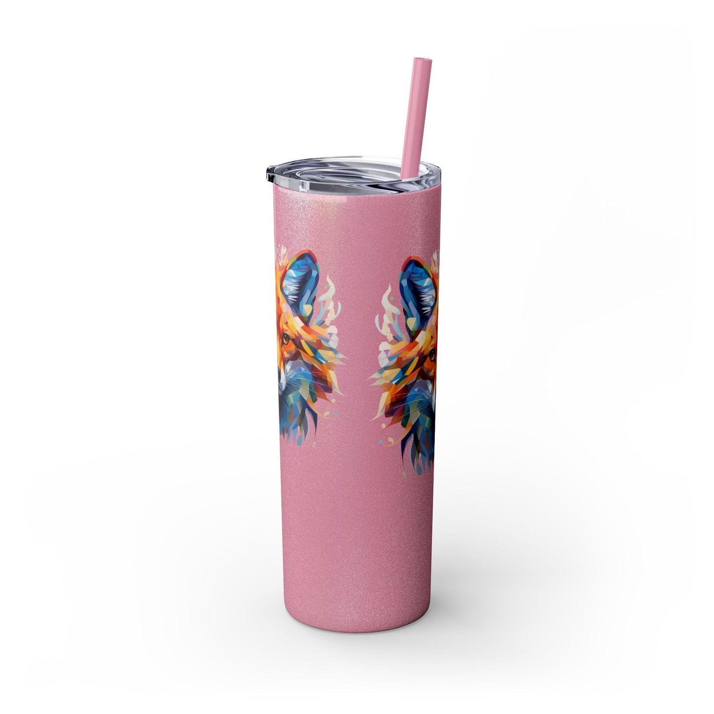 Fox's Mysterious Charm Limited Edition 20 oz Geometric Art Tumbler 