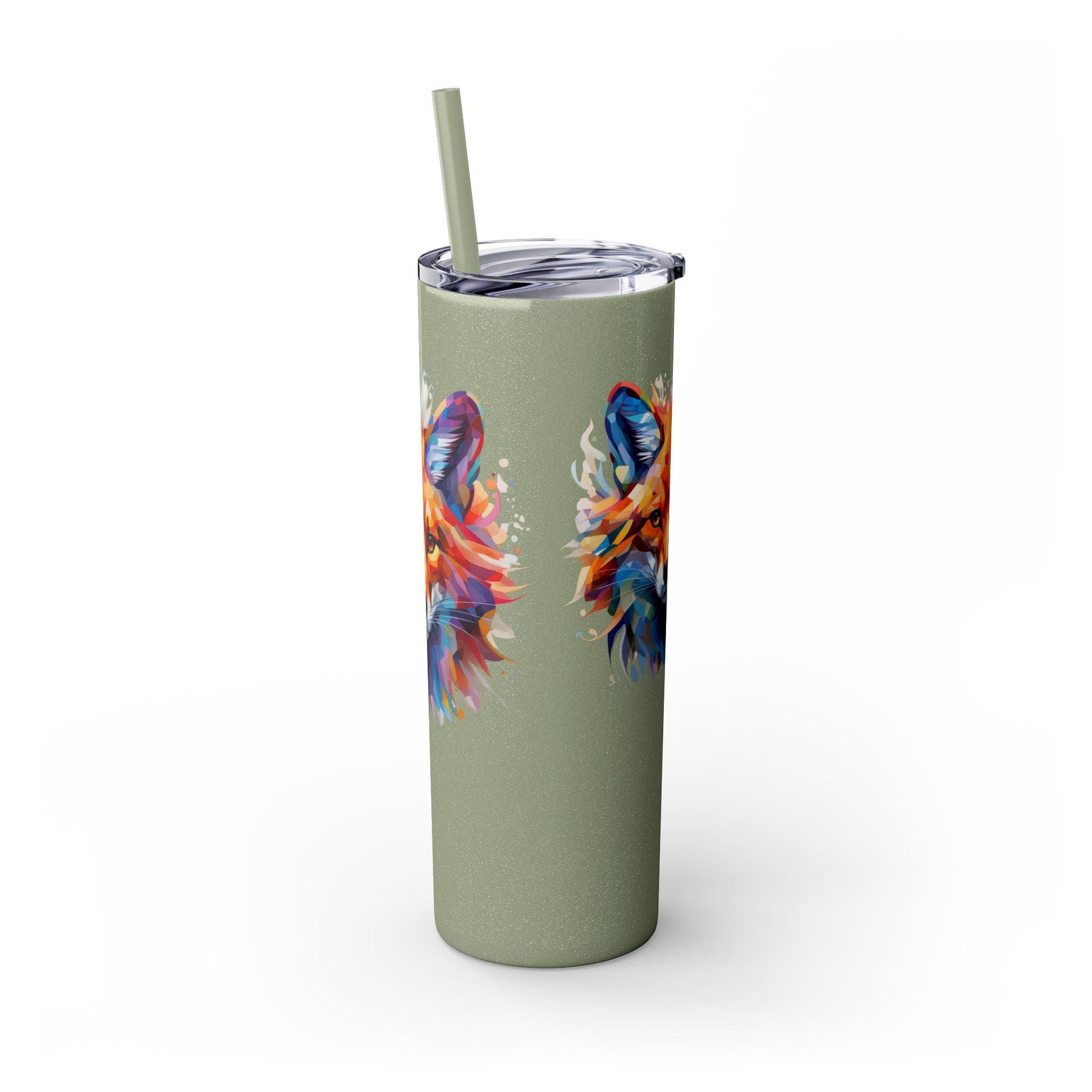 Fox's Mysterious Charm Limited Edition 20 oz Geometric Art Tumbler 