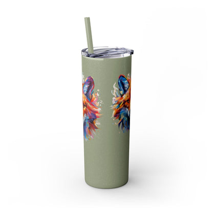 Fox's Mysterious Charm Limited Edition 20 oz Geometric Art Tumbler 