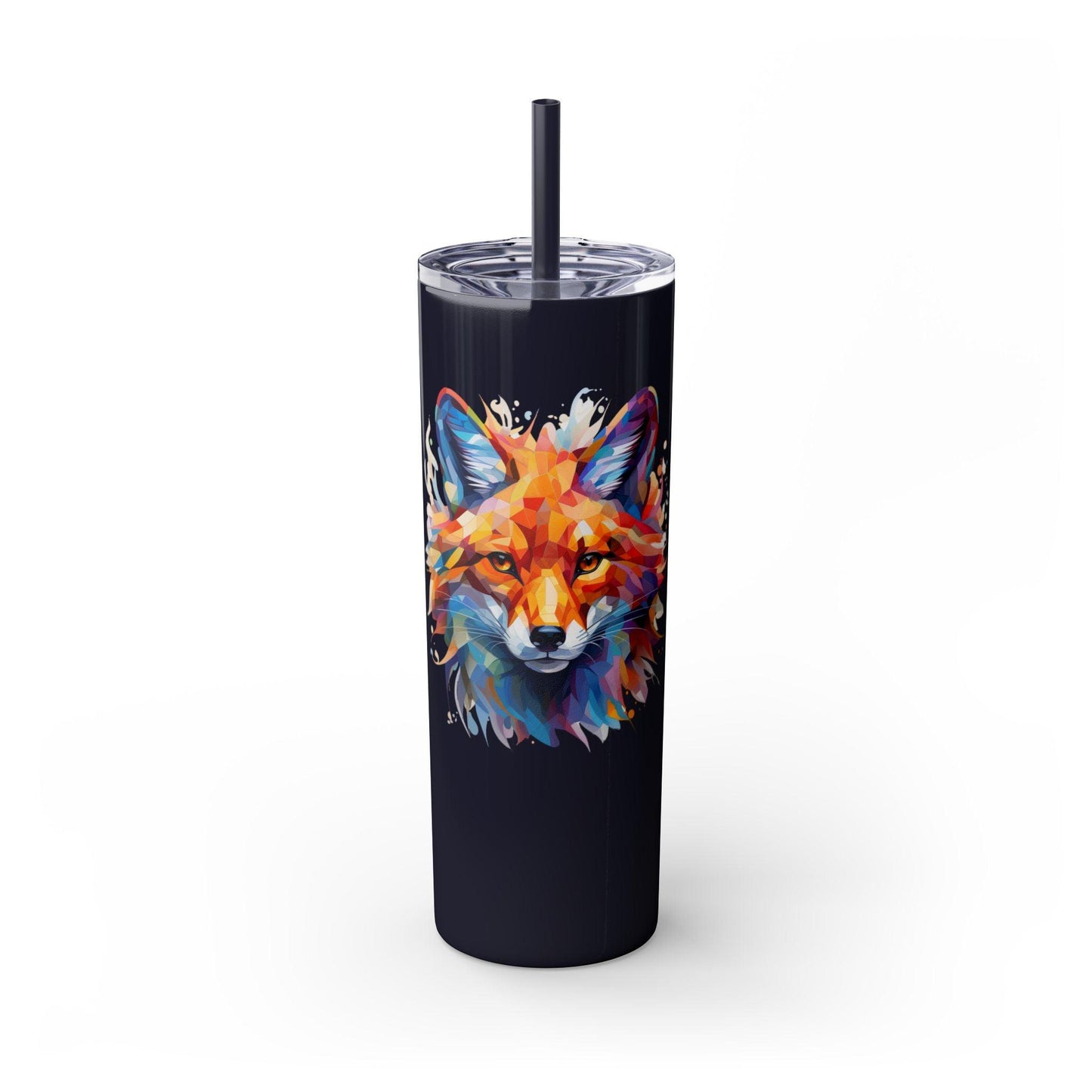 Fox's Mysterious Charm Limited Edition 20 oz Geometric Art Tumbler 