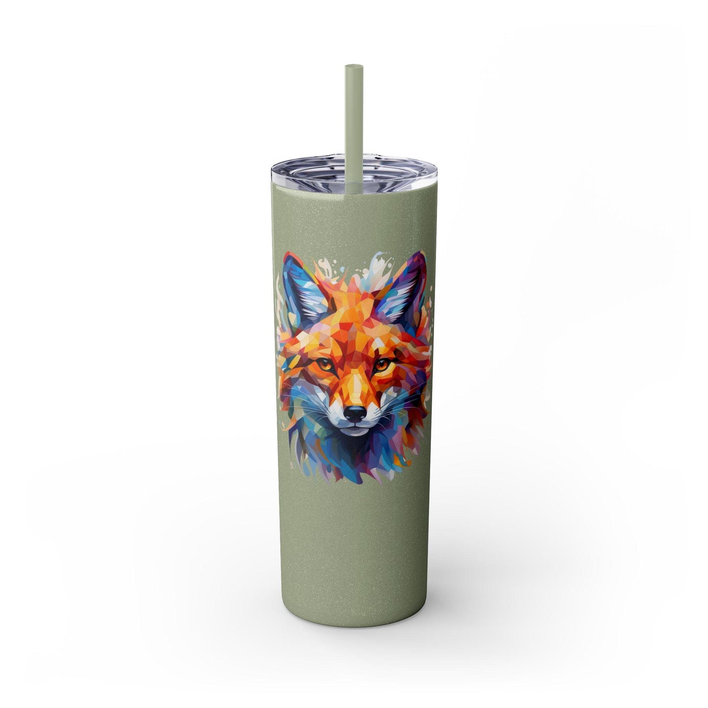 Fox's Mysterious Charm Limited Edition 20 oz Geometric Art Tumbler 