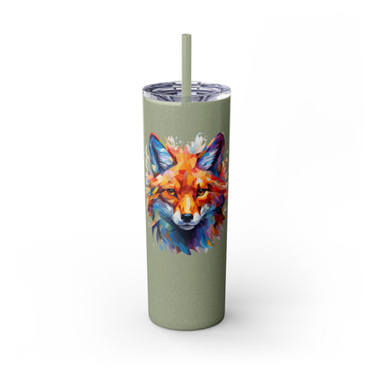 Fox's Mysterious Charm Limited Edition 20 oz Geometric Art Tumbler 