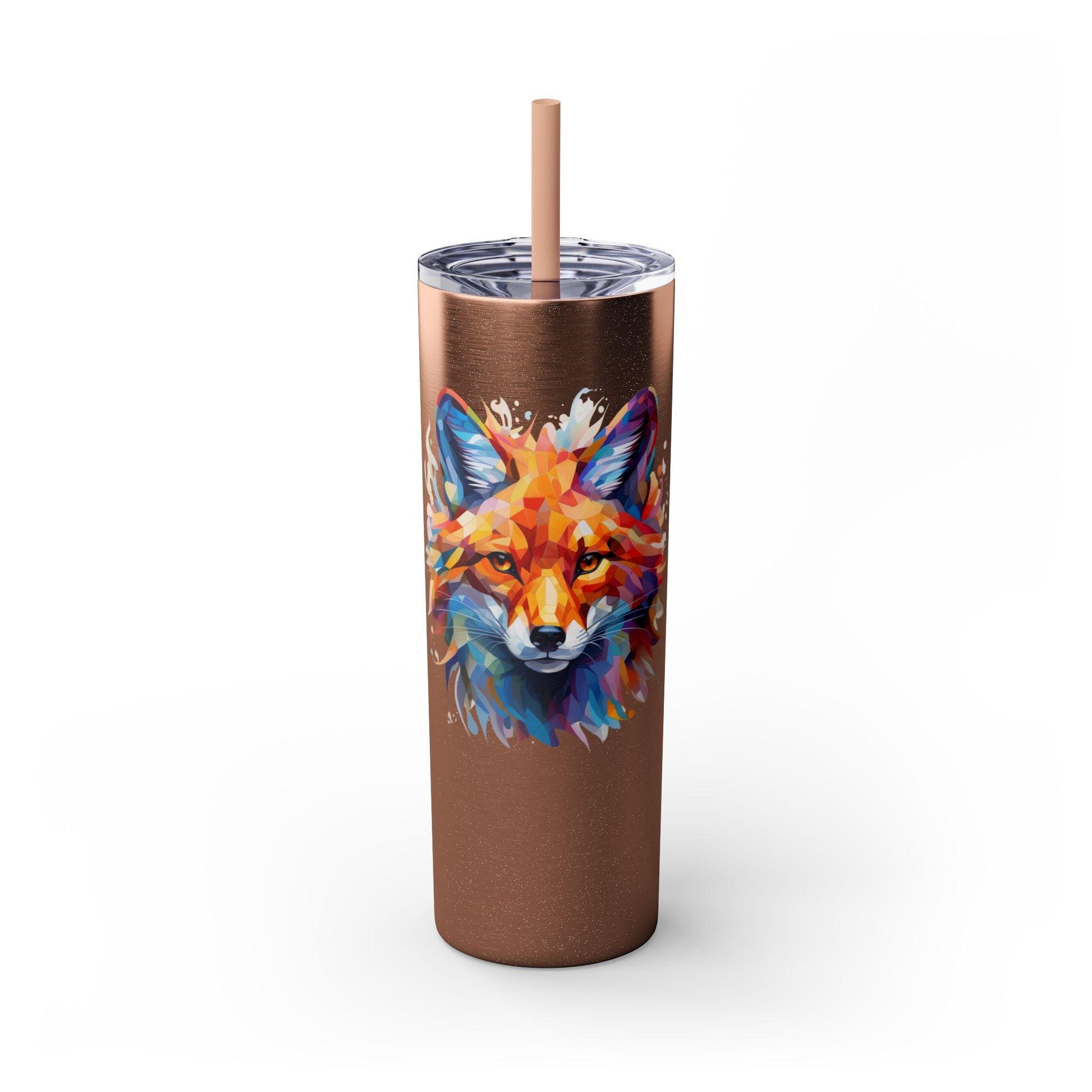 Fox's Mysterious Charm Limited Edition 20 oz Geometric Art Tumbler 