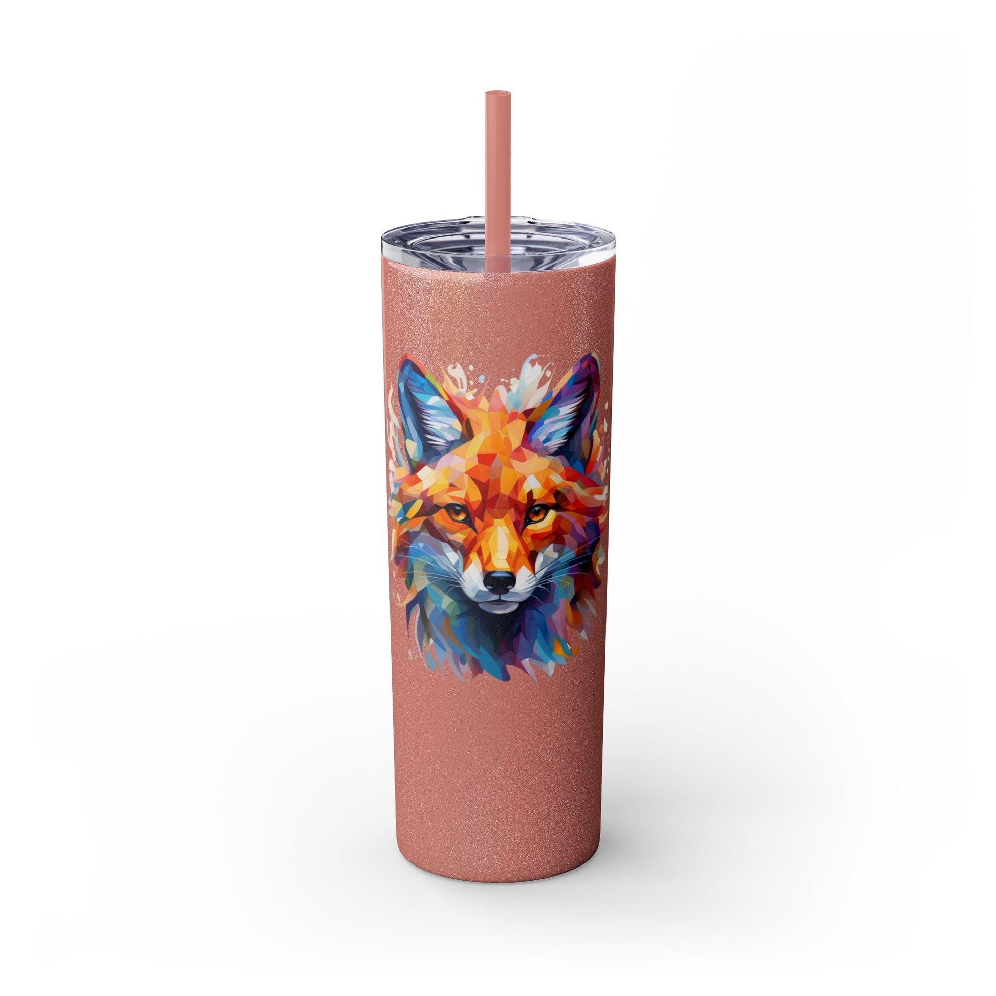 Fox's Mysterious Charm Limited Edition 20 oz Geometric Art Tumbler 