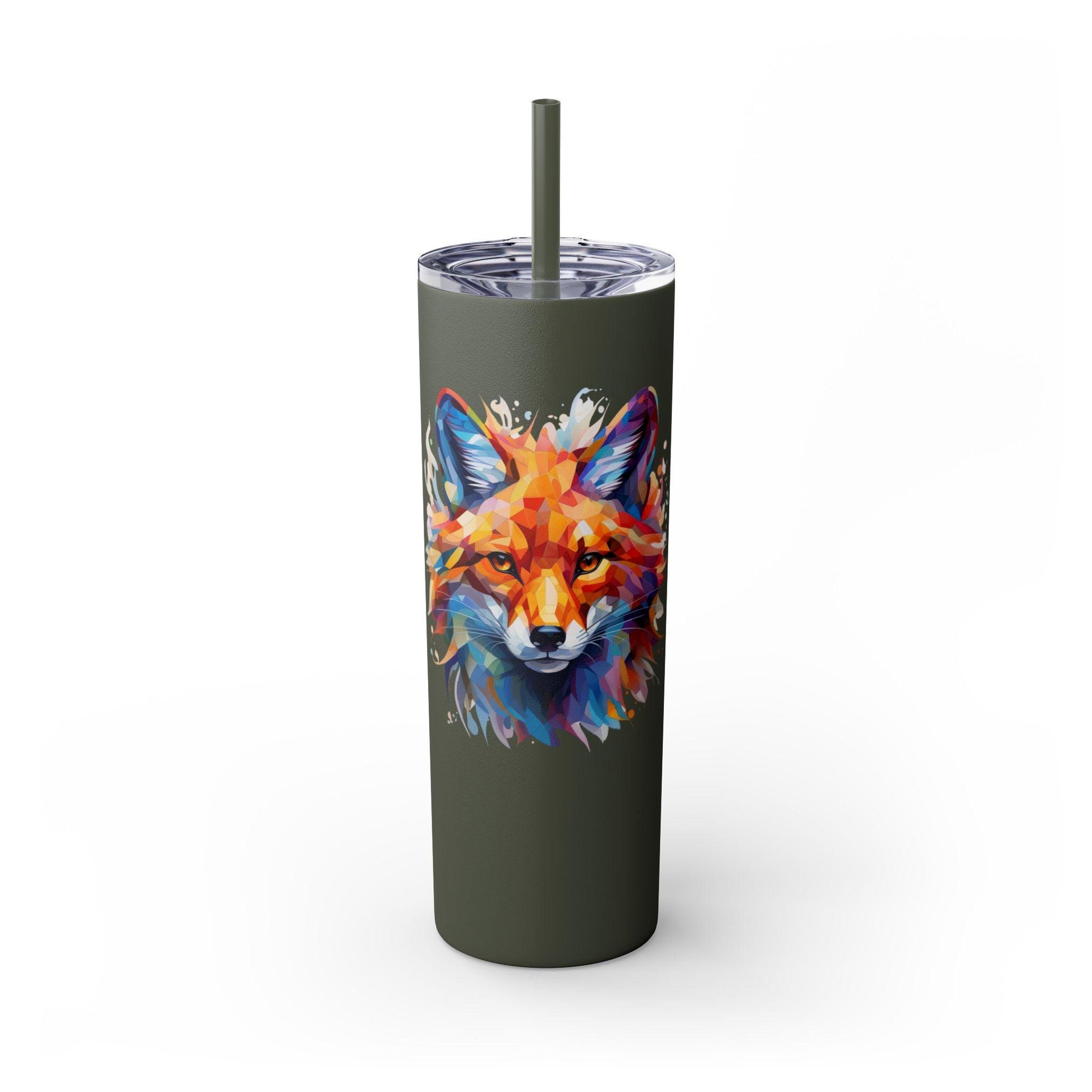 Fox's Mysterious Charm Limited Edition 20 oz Geometric Art Tumbler 