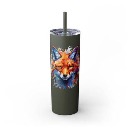 Fox's Mysterious Charm Limited Edition 20 oz Geometric Art Tumbler 