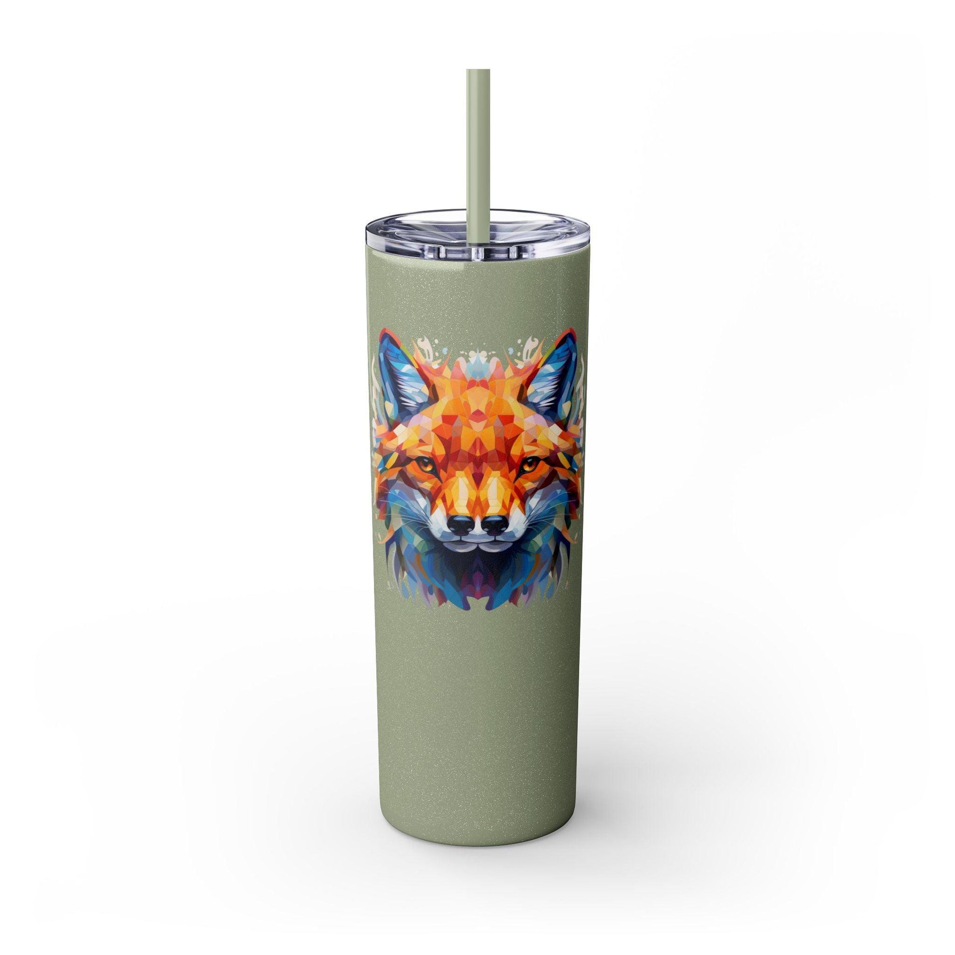 Fox's Mysterious Charm Limited Edition 20 oz Geometric Art Tumbler 
