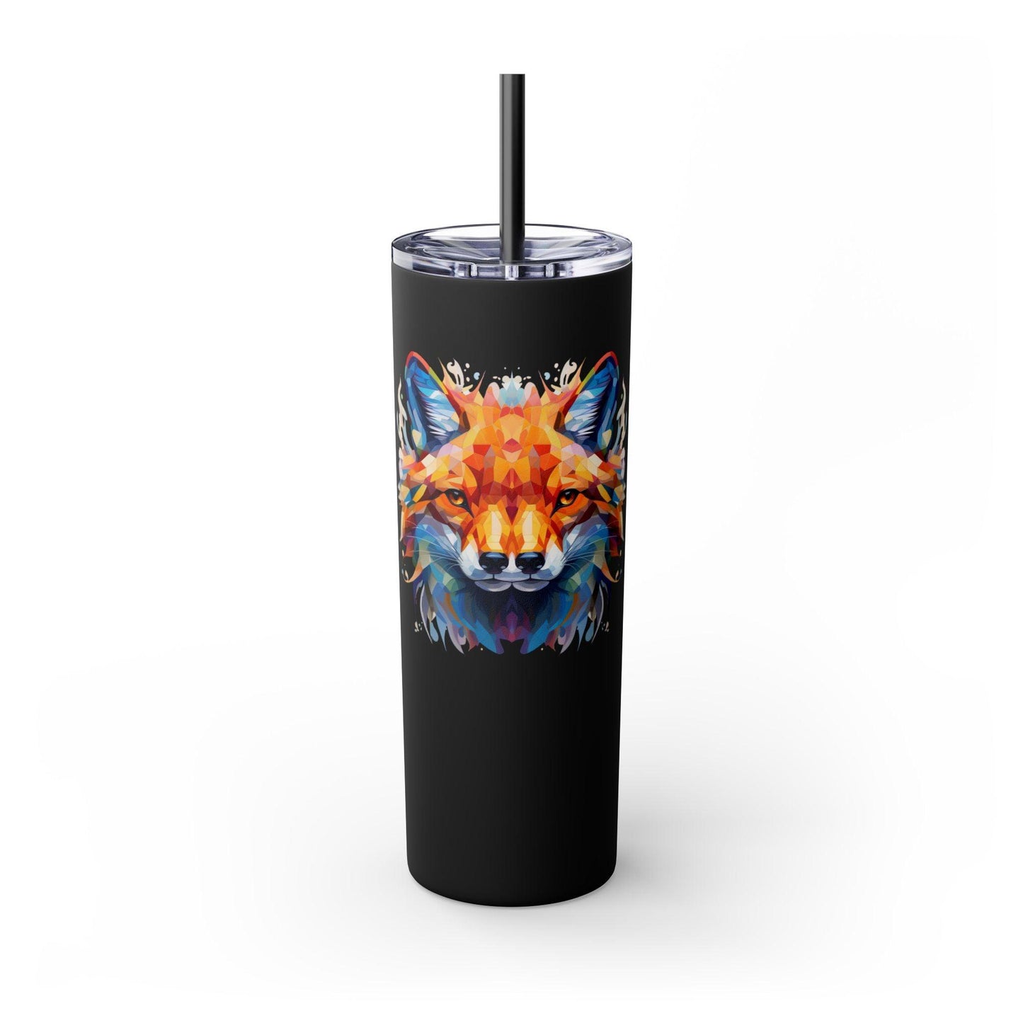 Fox's Mysterious Charm Limited Edition 20 oz Geometric Art Tumbler 