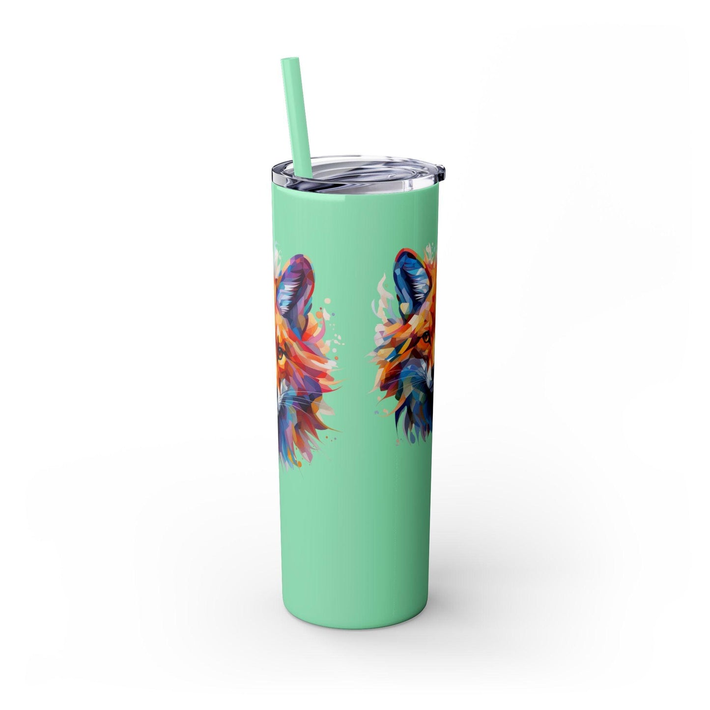 Fox's Mysterious Charm Limited Edition 20 oz Geometric Art Tumbler 