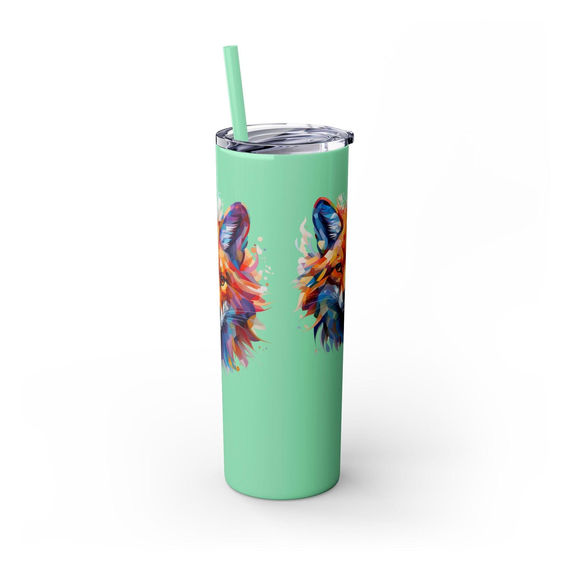 Fox's Mysterious Charm Limited Edition 20 oz Geometric Art Tumbler 