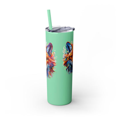 Fox's Mysterious Charm Limited Edition 20 oz Geometric Art Tumbler 