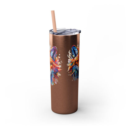 Fox's Mysterious Charm Limited Edition 20 oz Geometric Art Tumbler 