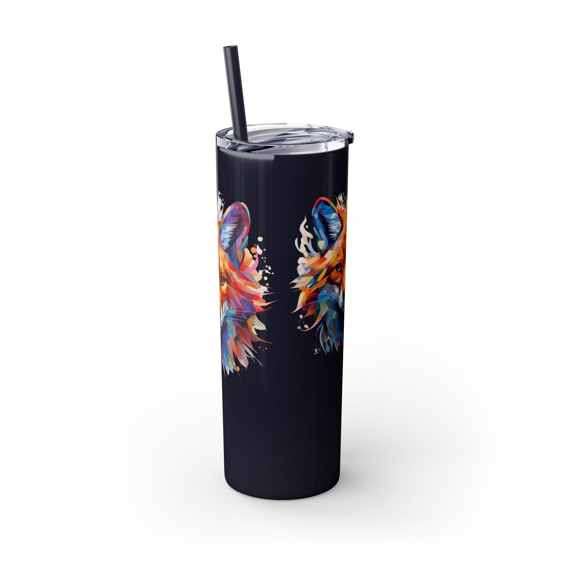 Fox's Mysterious Charm Limited Edition 20 oz Geometric Art Tumbler 