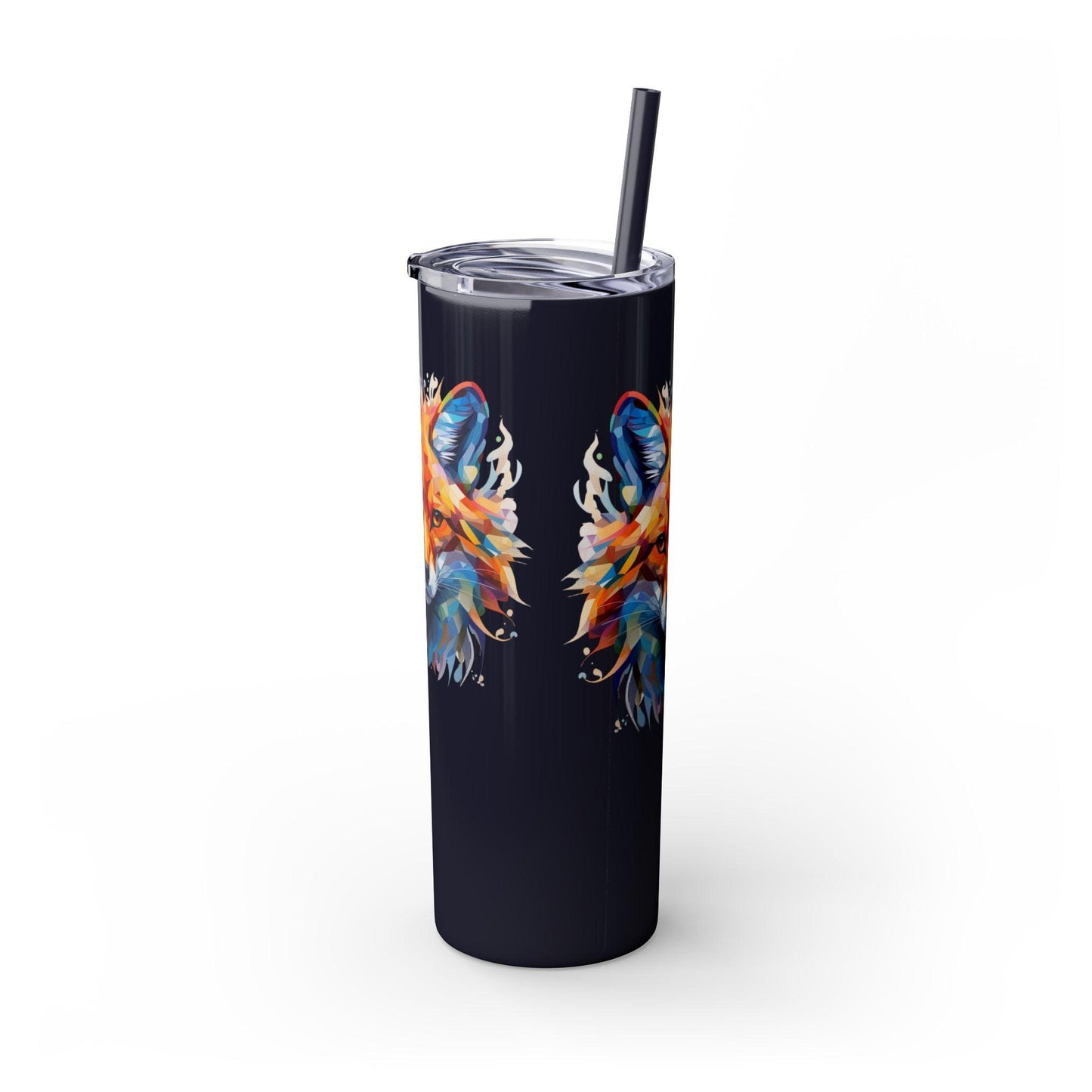 Fox's Mysterious Charm Limited Edition 20 oz Geometric Art Tumbler 