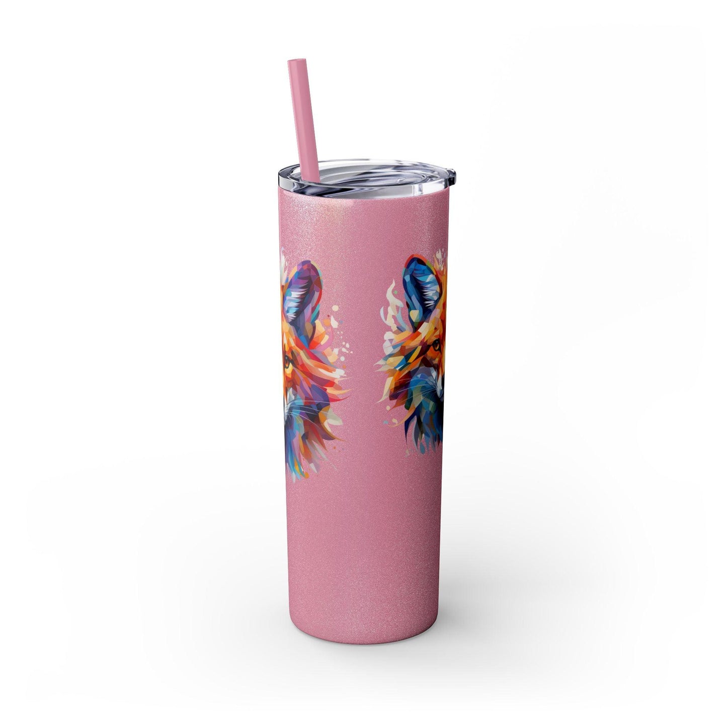 Fox's Mysterious Charm Limited Edition 20 oz Geometric Art Tumbler 