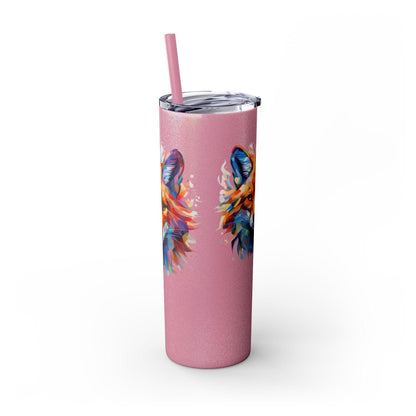 Fox's Mysterious Charm Limited Edition 20 oz Geometric Art Tumbler 