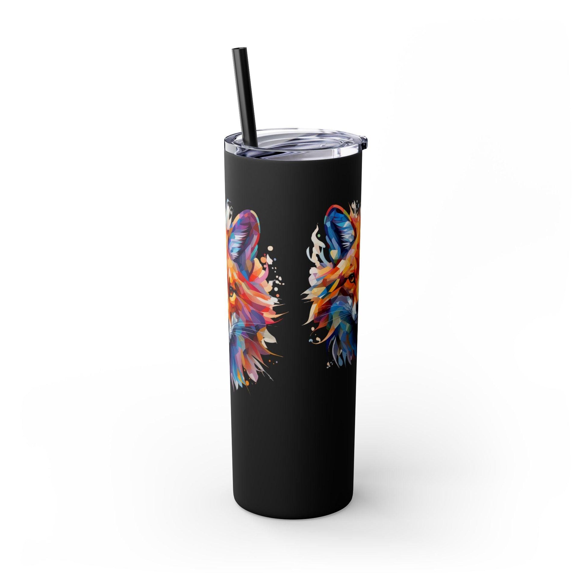 Fox's Mysterious Charm Limited Edition 20 oz Geometric Art Tumbler 