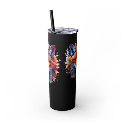 Fox's Mysterious Charm Limited Edition 20 oz Geometric Art Tumbler 