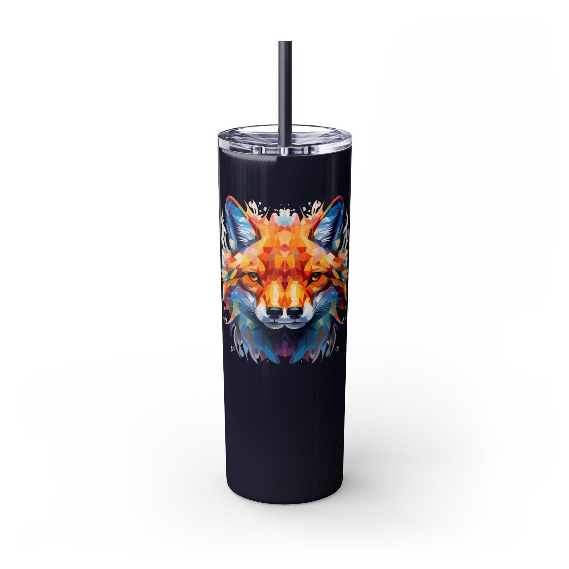 Fox's Mysterious Charm Limited Edition 20 oz Geometric Art Tumbler 
