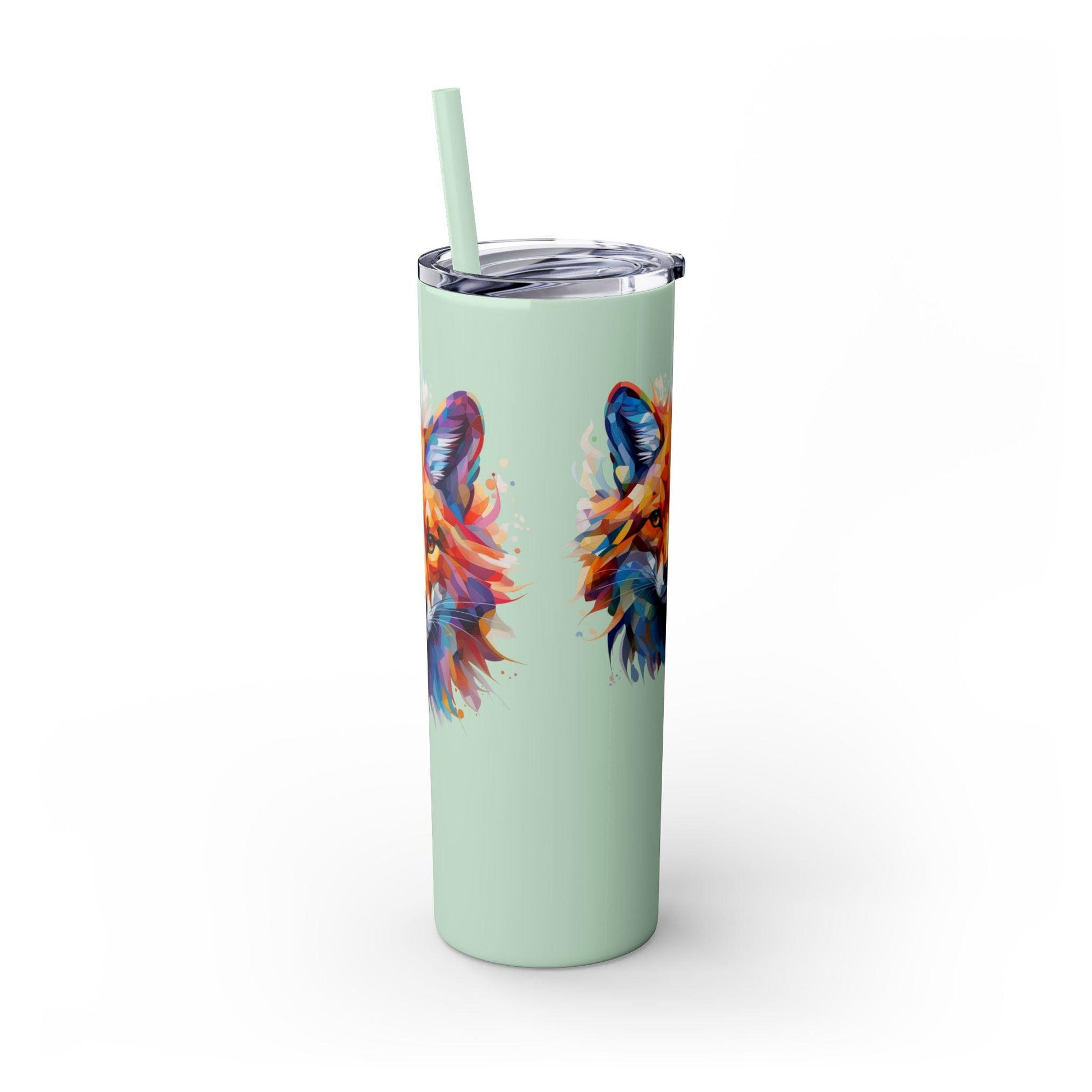 Fox's Mysterious Charm Limited Edition 20 oz Geometric Art Tumbler 