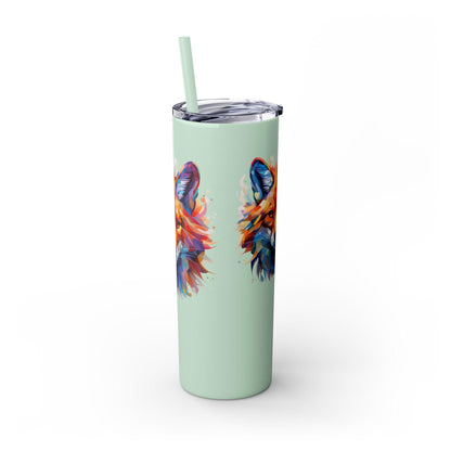 Fox's Mysterious Charm Limited Edition 20 oz Geometric Art Tumbler 