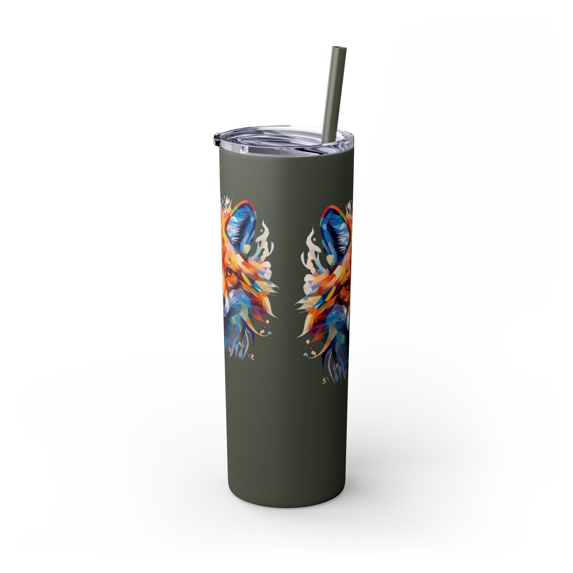 Fox's Mysterious Charm Limited Edition 20 oz Geometric Art Tumbler 