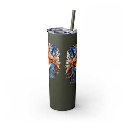 Fox's Mysterious Charm Limited Edition 20 oz Geometric Art Tumbler 