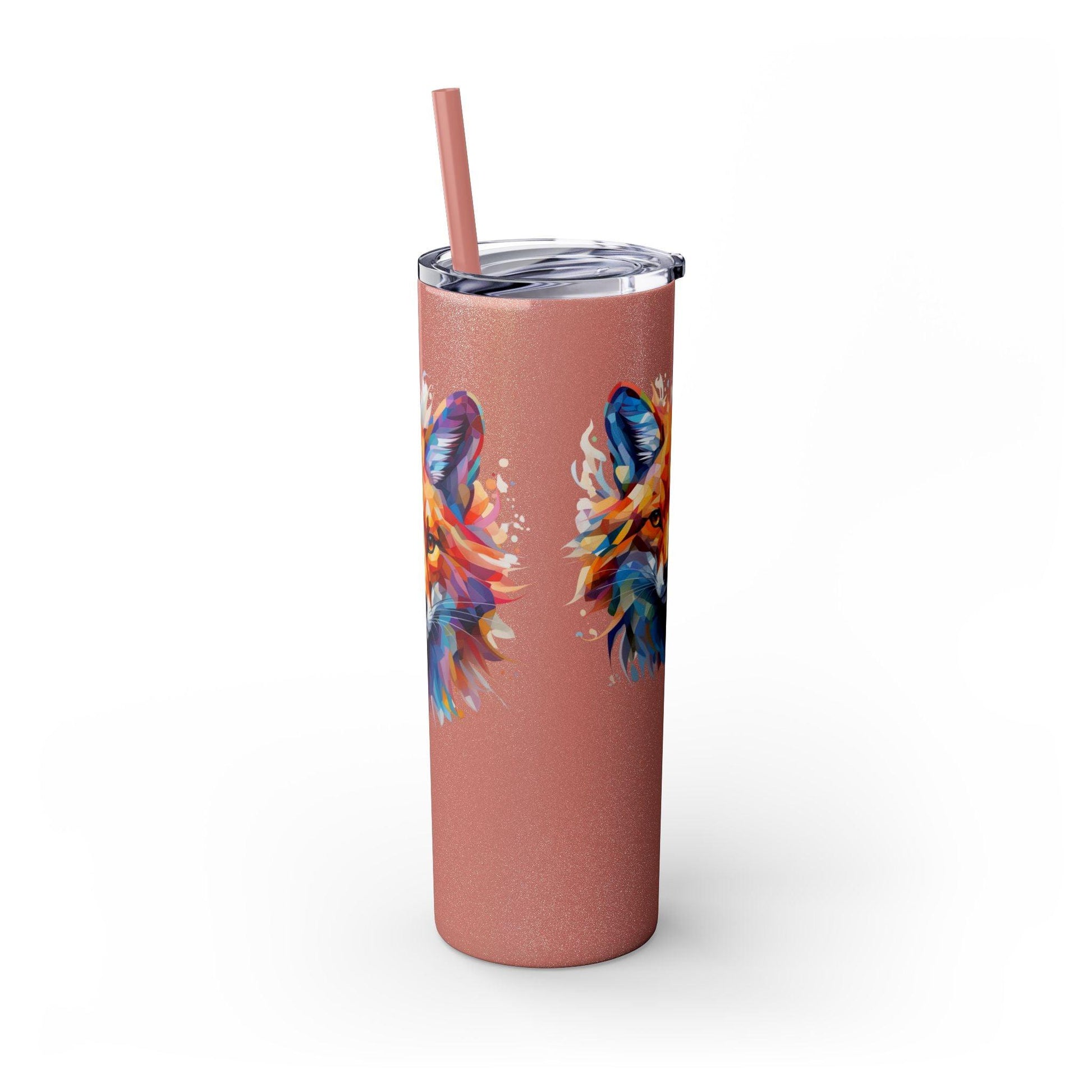 Fox's Mysterious Charm Limited Edition 20 oz Geometric Art Tumbler 