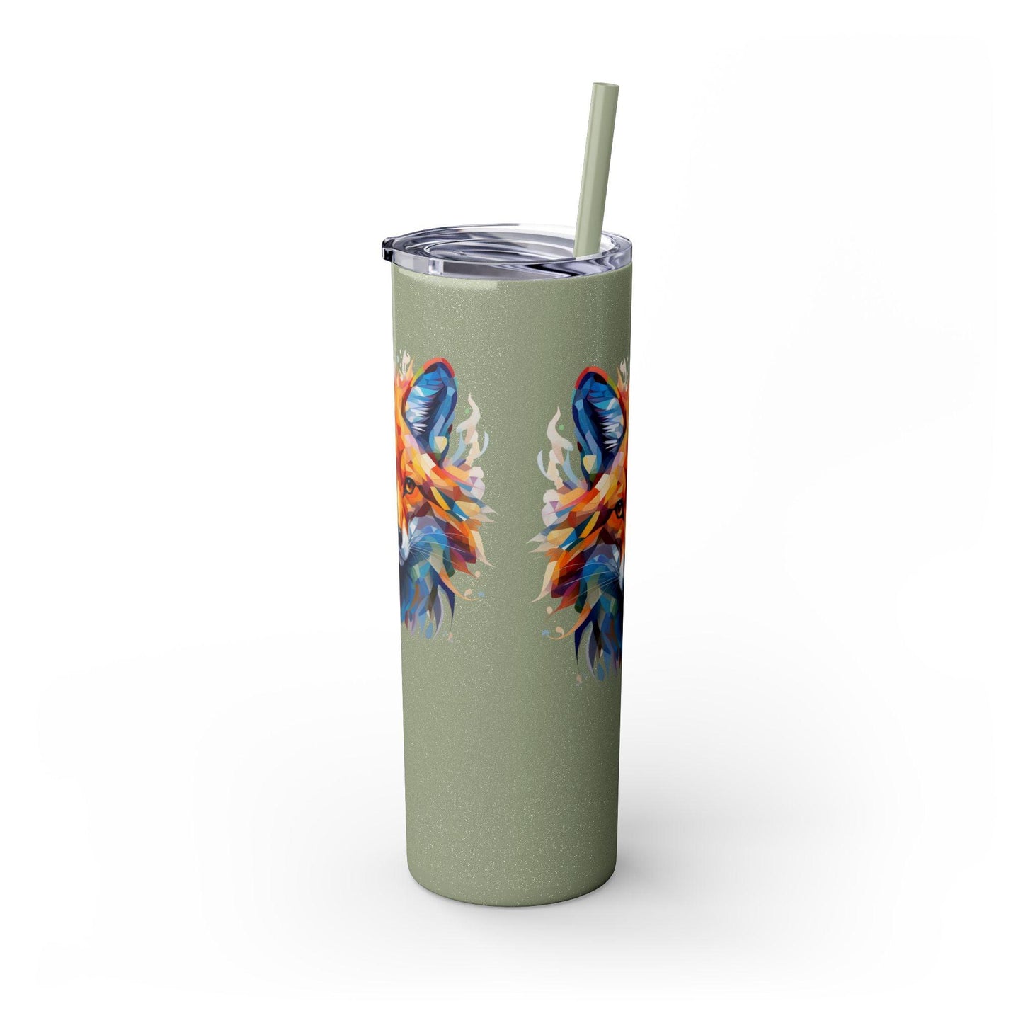 Fox's Mysterious Charm Limited Edition 20 oz Geometric Art Tumbler 