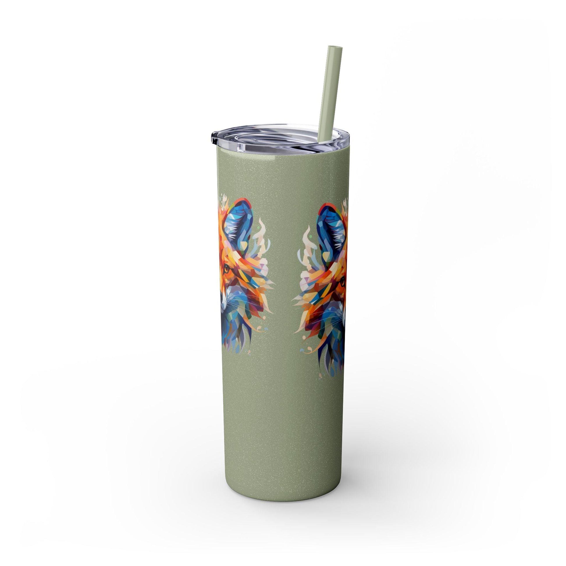 Fox's Mysterious Charm Limited Edition 20 oz Geometric Art Tumbler 