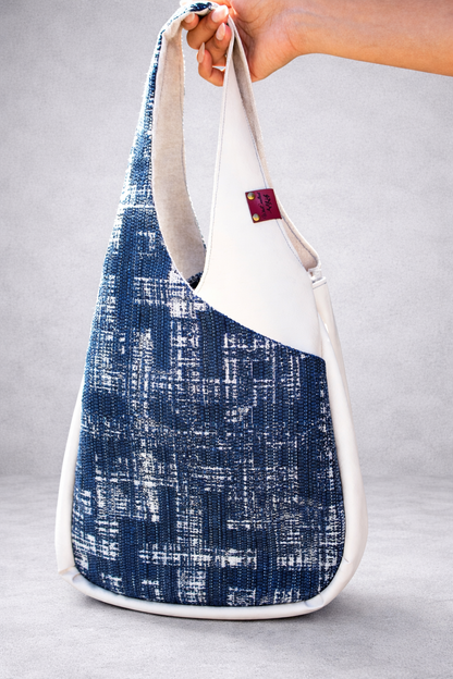 Textured Indigo Weave 