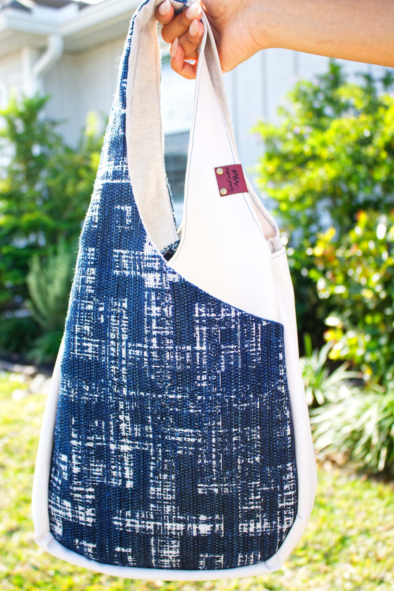 Textured Indigo Weave 