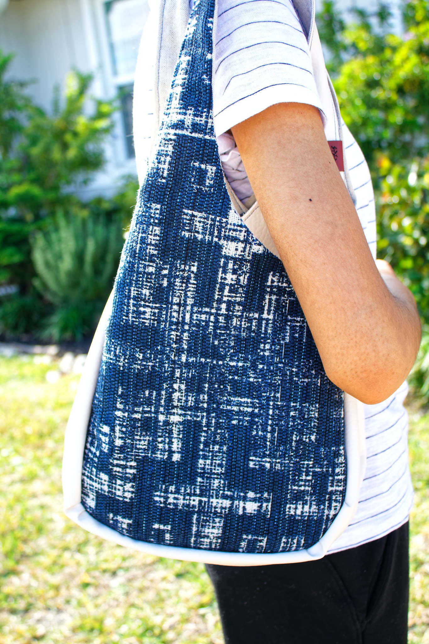 Textured Indigo Weave 