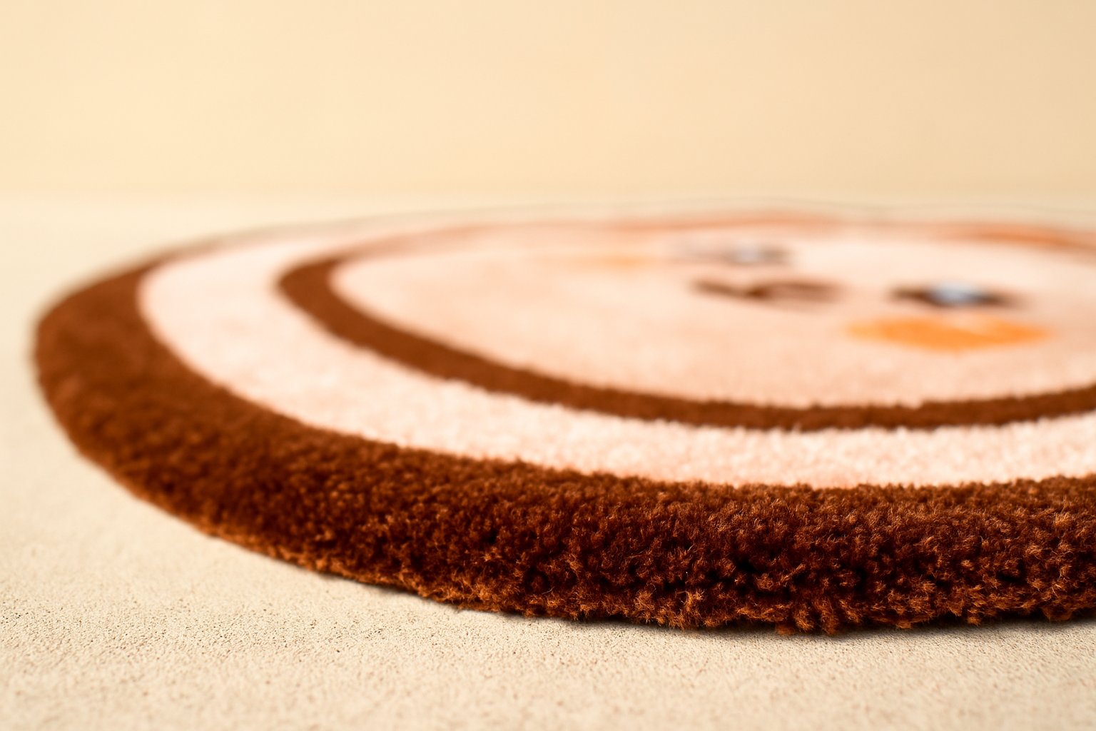 Hand Tufted Paw Print Area Rug 