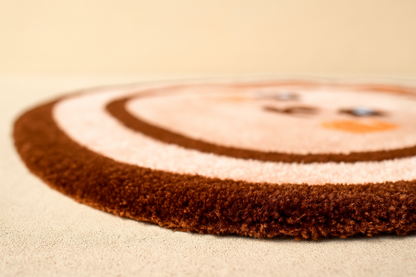 Hand Tufted Paw Print Area Rug 