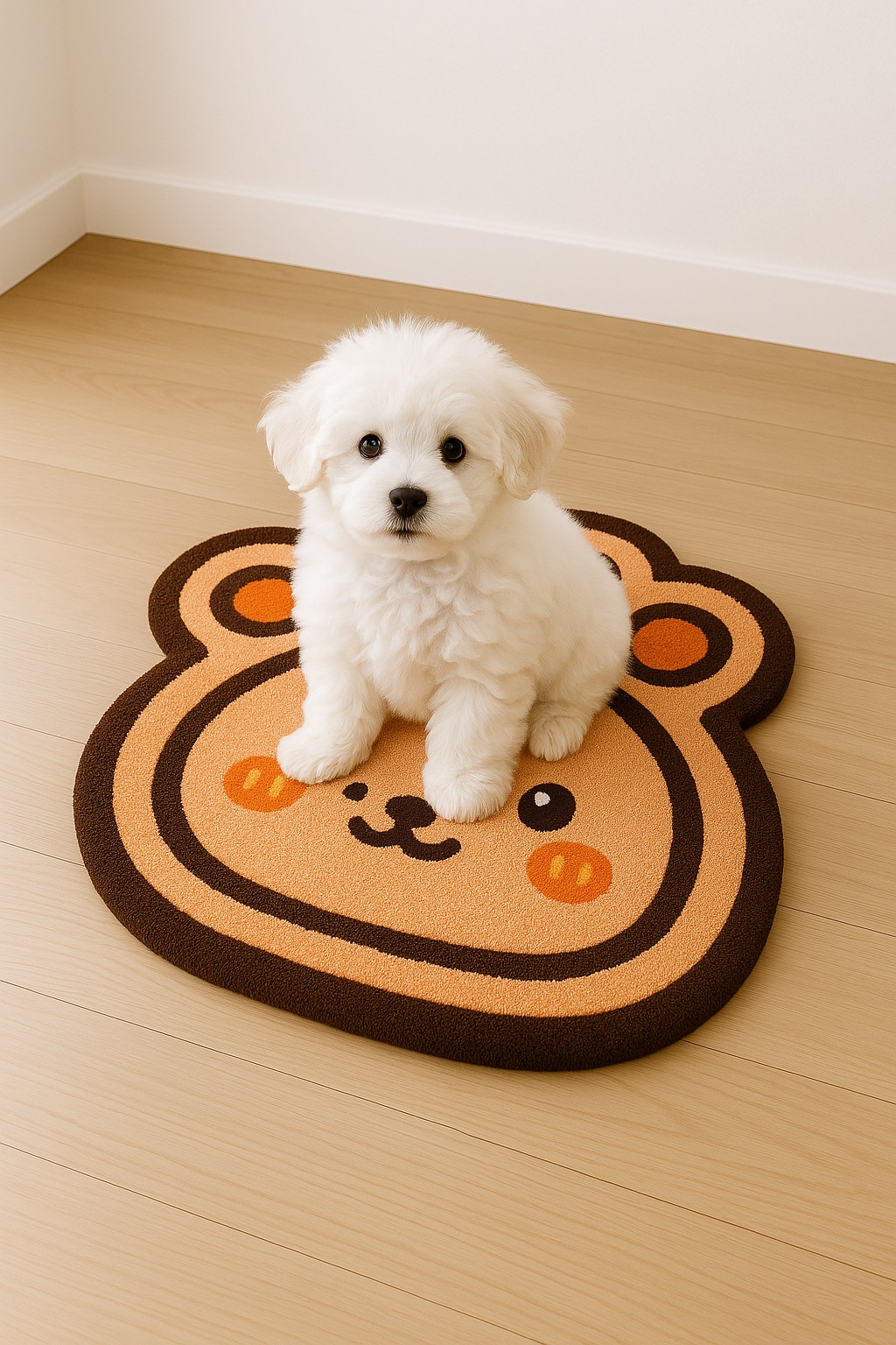 Hand Tufted Paw Print Area Rug 